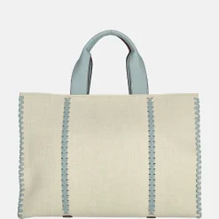 Handtassen^Laurent David handtas light blue