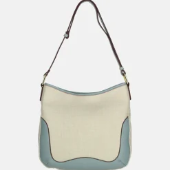 Schoudertassen^Laurent David schoudertas light blue