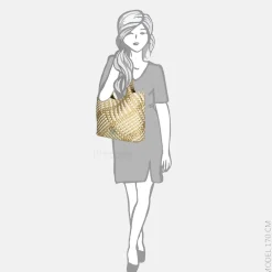 Shoppers^Laurent David shopper gold