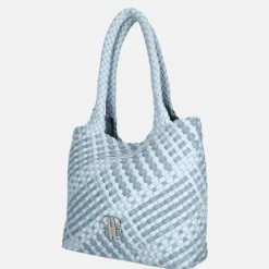 Shoppers^Laurent David shopper light blue