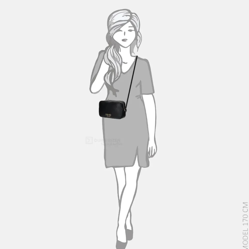 Crossbody Tassen^Liu Jo camera case crossbody tas nero