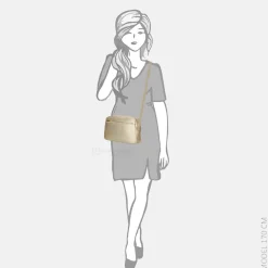 Crossbody Tassen^Liu Jo camera case crossbody tas M gold