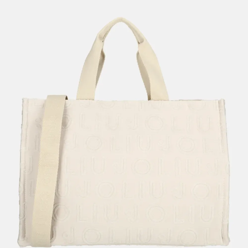 Handtassen^Liu Jo Jacquard handtas L champagne