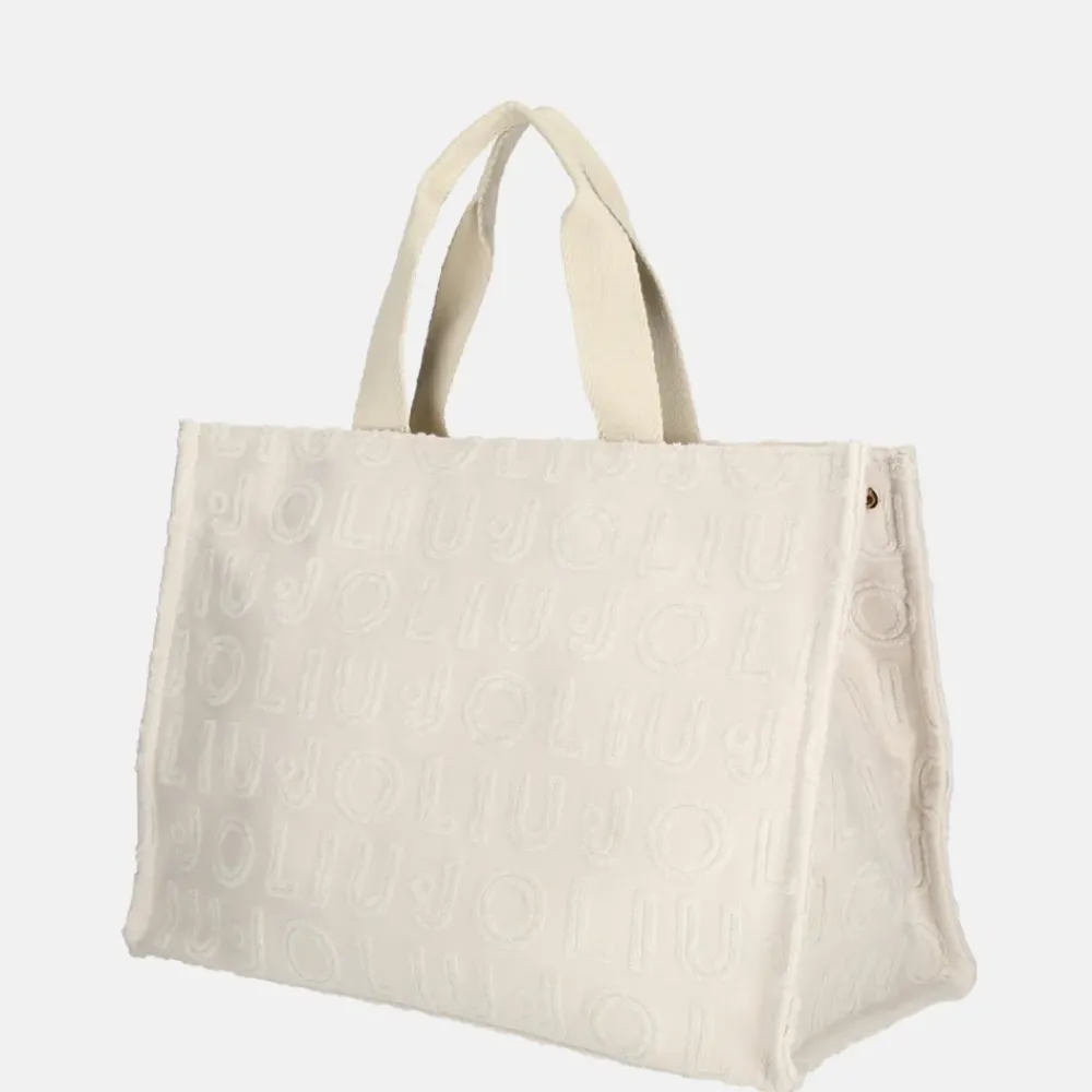 Handtassen^Liu Jo Jacquard handtas L champagne