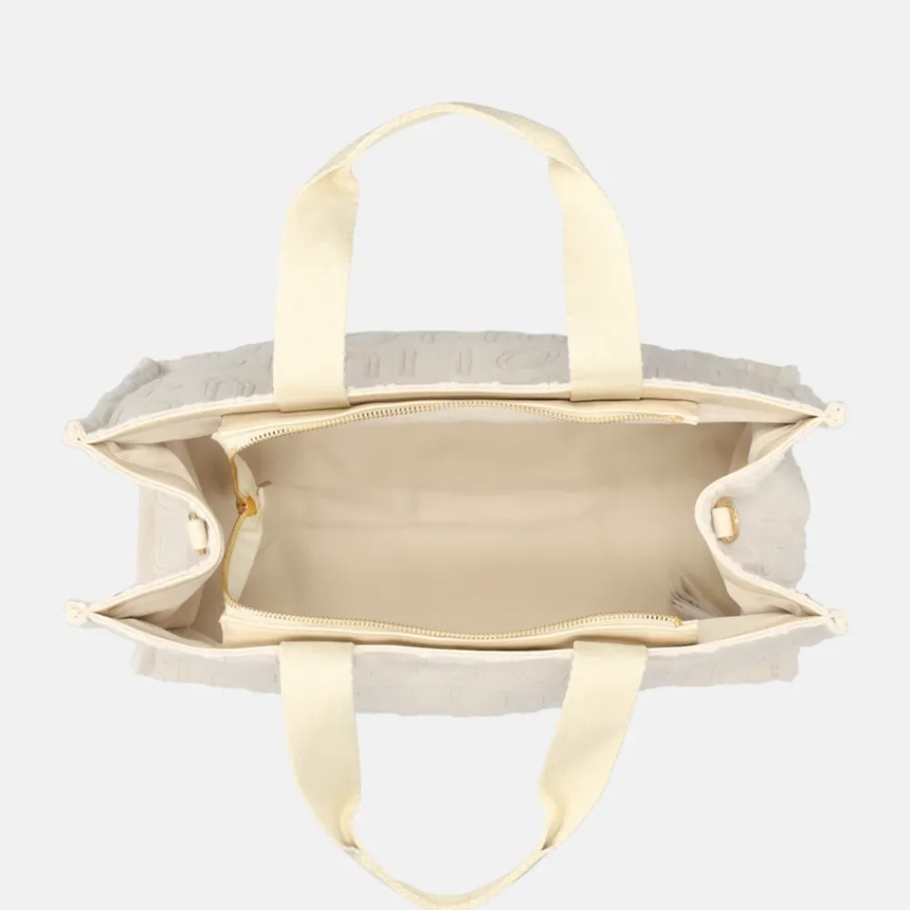 Handtassen^Liu Jo Jacquard handtas L champagne