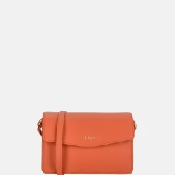 Crossbody Tassen^Liu Jo Saffiano crossbody tas pumpkin