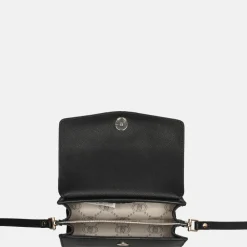 Crossbody Tassen^Liu Jo Saffiano crossbody tas nero