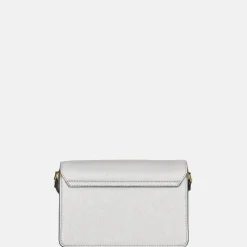 Crossbody Tassen^Liu Jo Saffiano crossbody tas silver