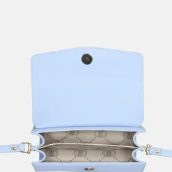 Crossbody Tassen^Liu Jo Saffiano crossbody tas cielo