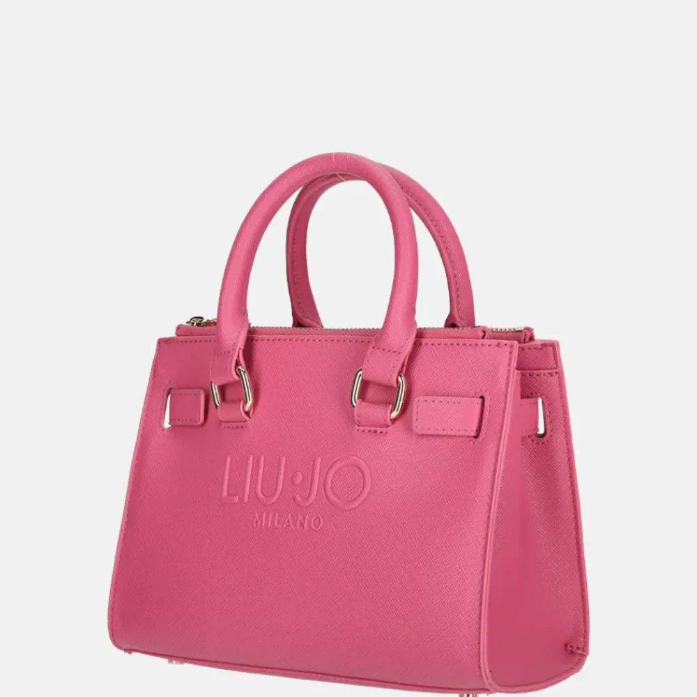 Handtassen^Liu Jo satchel handtas S dark pink