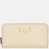 Dames Portemonnees^Liu Jo zip around portemonnee XL neutro
