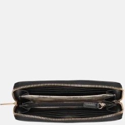 Dames Portemonnees^Liu Jo zip around portemonnee XL nero