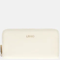 Dames Portemonnees^Liu Jo ziparound portemonnee XL cream