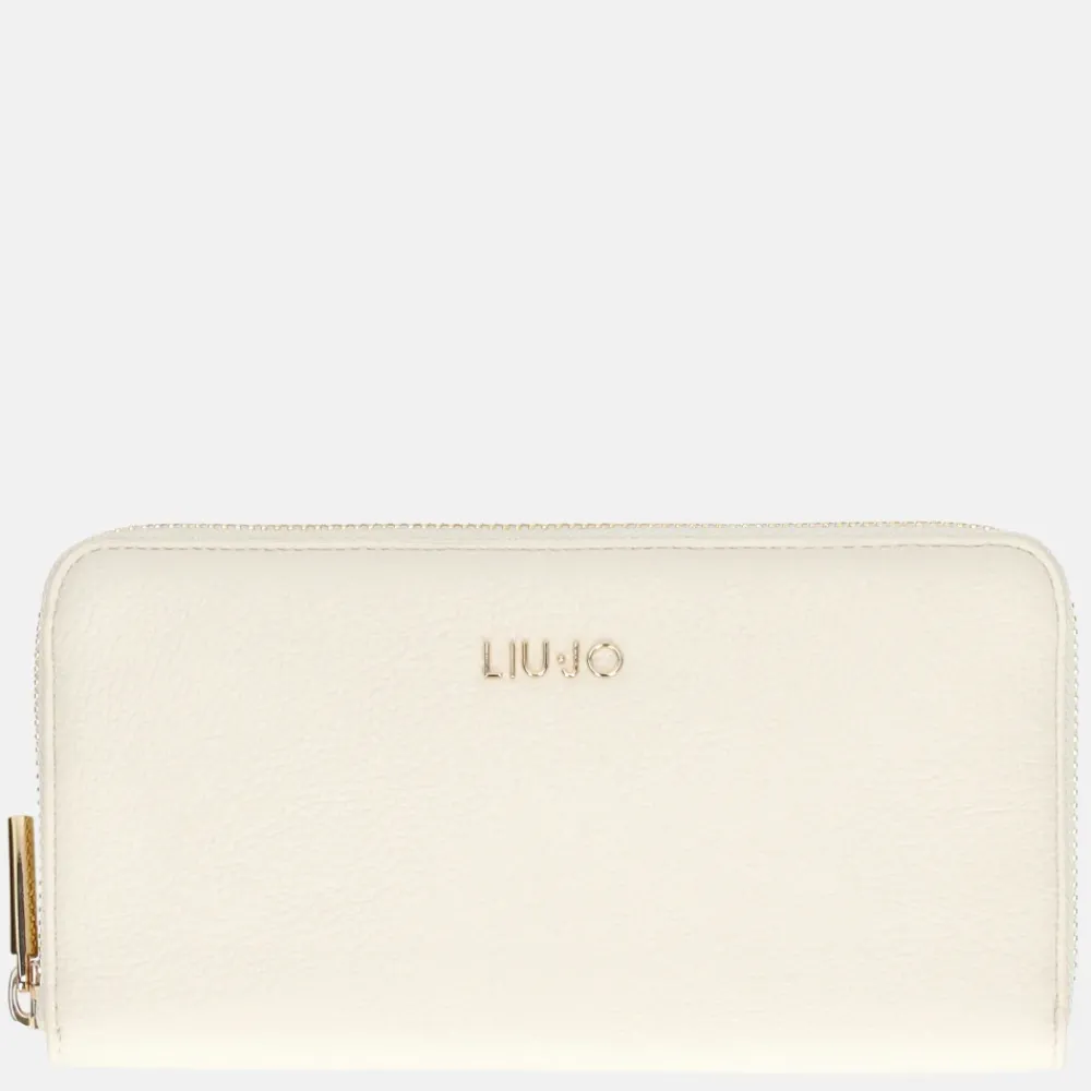 Dames Portemonnees^Liu Jo ziparound portemonnee XL cream