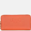 Dames Portemonnees^Liu Jo ziparound portemonnee XL pumpkin