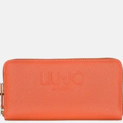 Dames Portemonnees^Liu Jo ziparound portemonnee XL pumpkin