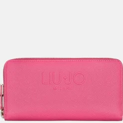 Dames Portemonnees^Liu Jo ziparound portemonnee XL dark pink