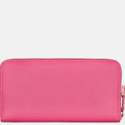 Dames Portemonnees^Liu Jo ziparound portemonnee XL dark pink