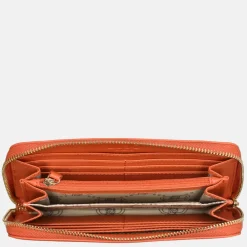 Dames Portemonnees^Liu Jo ziparound portemonnee XL pumpkin
