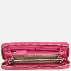 Dames Portemonnees^Liu Jo ziparound portemonnee XL dark pink