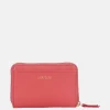 Dames Portemonnees^Loulou Essentiels Emilie portemonnee S grapefruit