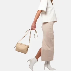 Crossbody Tassen^Loulou Essentiels Emilie crossbody tas beige