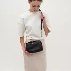 Crossbody Tassen^Loulou Essentiels Emilie crossbody tas black