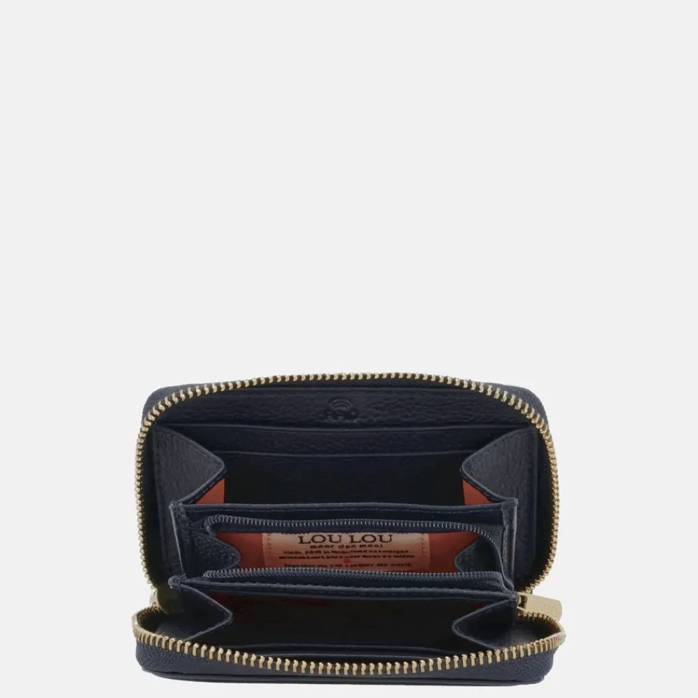 Dames Portemonnees^Loulou Essentiels Emilie portemonnee S dark blue