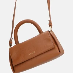 Handtassen^Loulou Essentiels Mae handtas cognac