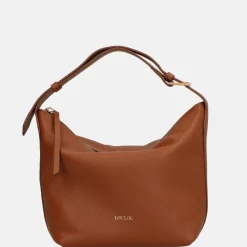 Handtassen^Loulou Essentiels Marie handtas cognac
