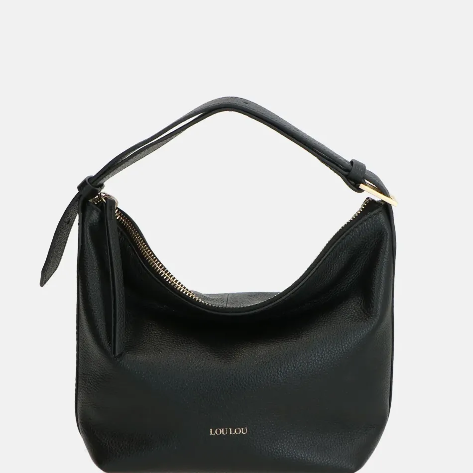 Handtassen^Loulou Essentiels Marie handtas black