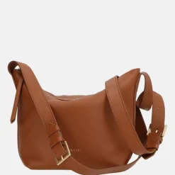 Handtassen^Loulou Essentiels Marie handtas cognac