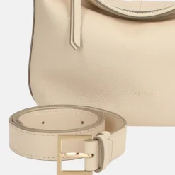 Handtassen^Loulou Essentiels Marie handtas beige