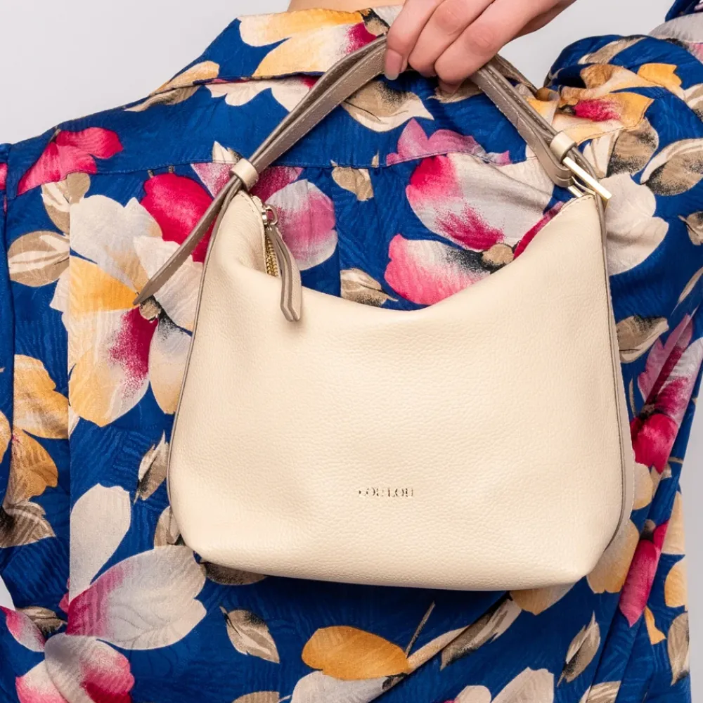 Handtassen^Loulou Essentiels Marie handtas beige