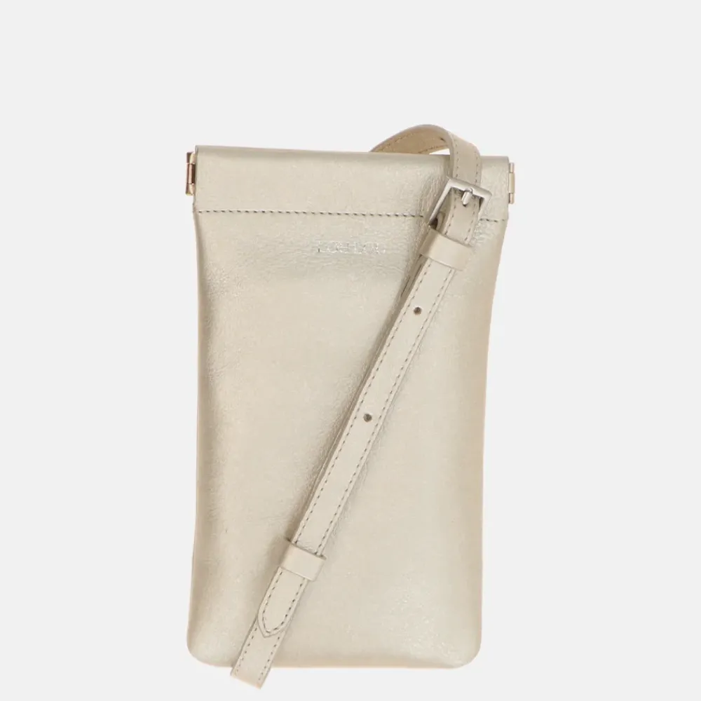 Crossbody Tassen | Telefoontasjes^Loulou Essentiels Mia telefoontas light gold