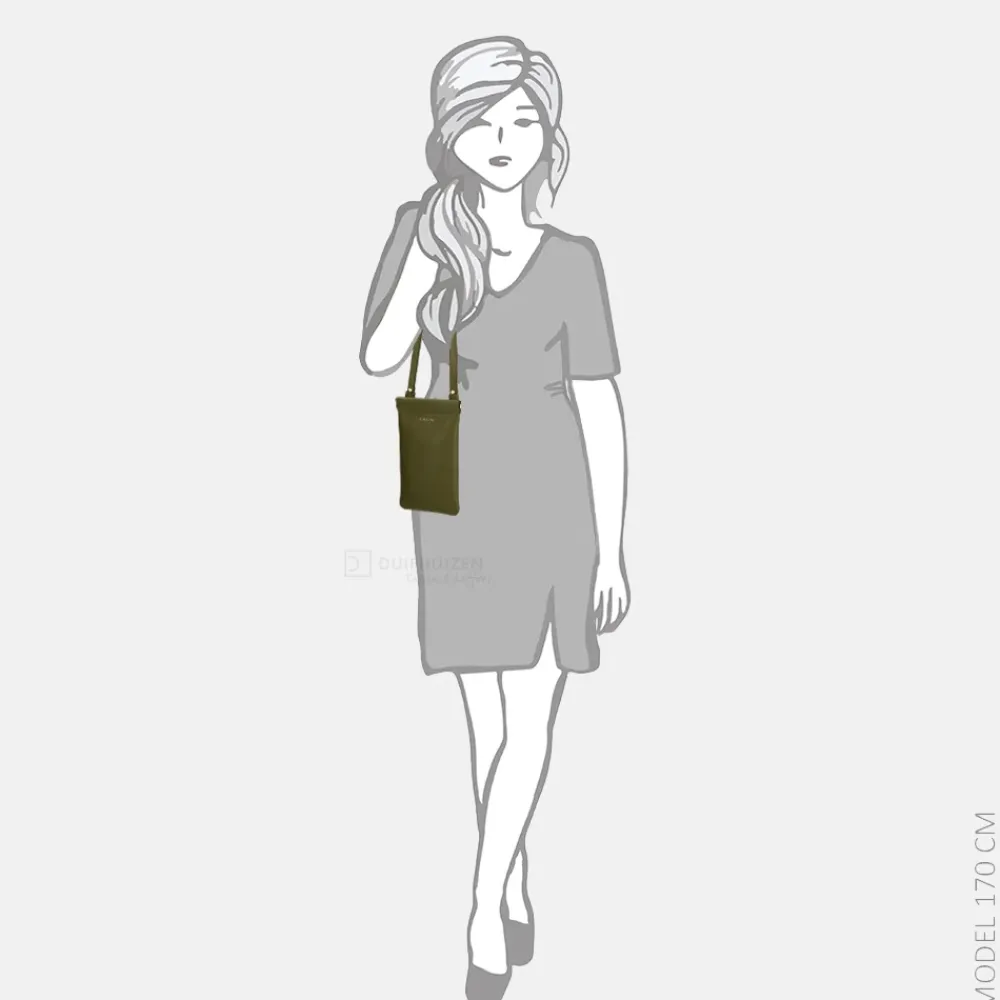 Telefoontasjes | Crossbody Tassen^Loulou Essentiels Mia telefoontas avocado