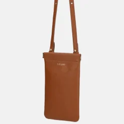 Telefoontasjes | Crossbody Tassen^Loulou Essentiels Mia telefoontas cognac