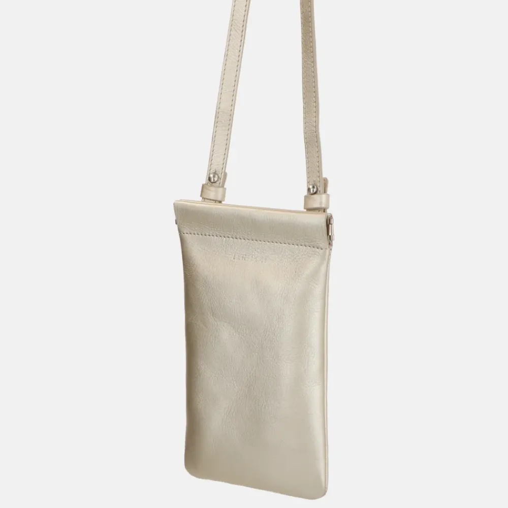 Crossbody Tassen | Telefoontasjes^Loulou Essentiels Mia telefoontas light gold