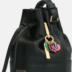 Crossbody Tassen^Loulou Essentiels Noa crossbody tas black