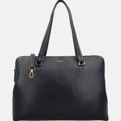 Schoolhandtassen | Dames Laptoptassen^Loulou Essentiels Olivia shopper 15 inch dark blue