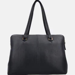 Schoolhandtassen | Dames Laptoptassen^Loulou Essentiels Olivia shopper 15 inch dark blue