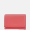 Dames Portemonnees^Loulou Essentiels Petite Fleur portemonnee S grapefruit