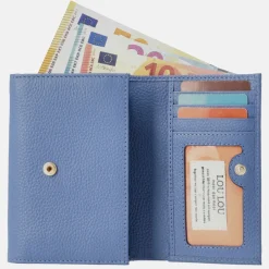 Dames Portemonnees^Loulou Essentiels Petite Fleur portemonnee S hortensia
