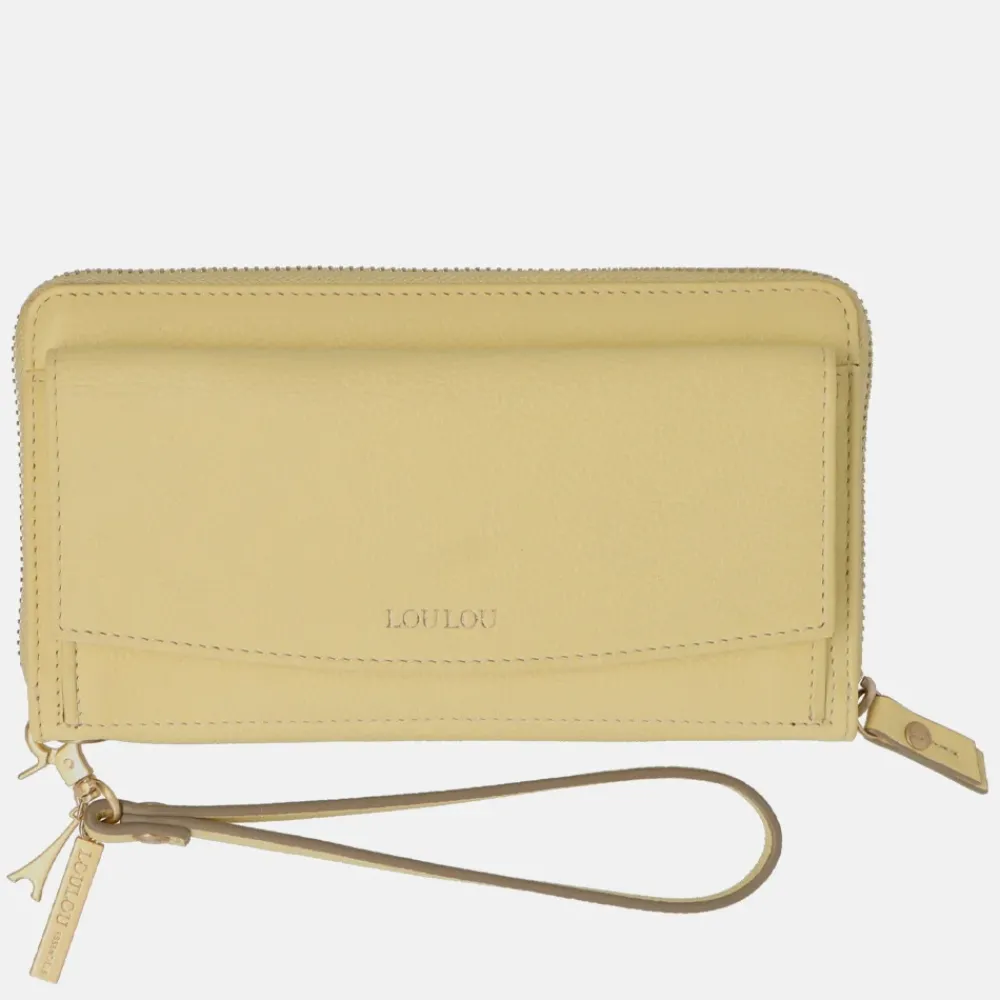 Dames Portemonnees^Loulou Essentiels SLB portemonnee sorbet yellow