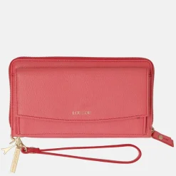 Dames Portemonnees^Loulou Essentiels SLB portemonnee grapefruit