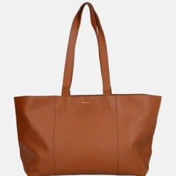 Shoppers^Loulou Essentiels Valerie shopper cognac