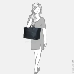 Shoppers^Loulou Essentiels Valerie shopper dark blue