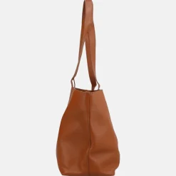 Shoppers^Loulou Essentiels Valerie shopper cognac