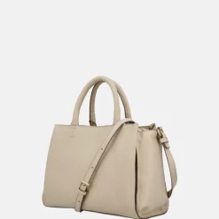 Handtassen^Loulou Essentiels Vera handtas M beige