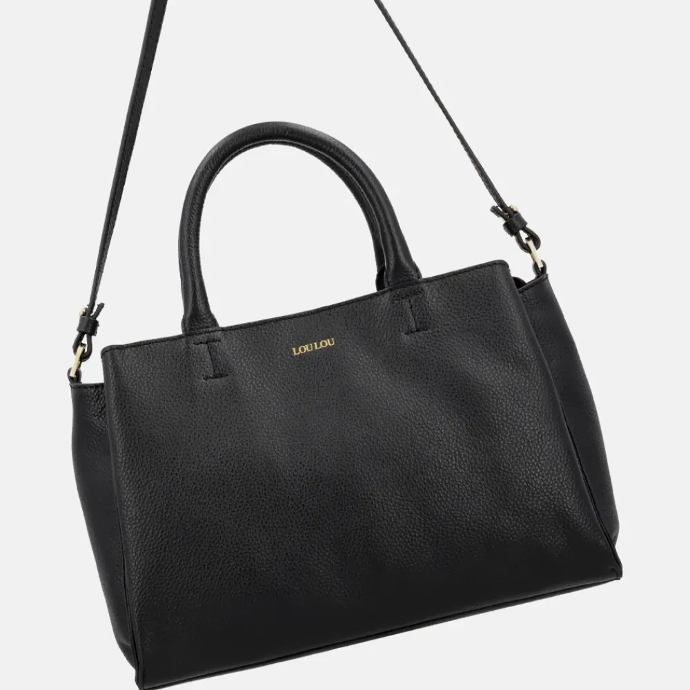 Handtassen^Loulou Essentiels Vera handtas M black